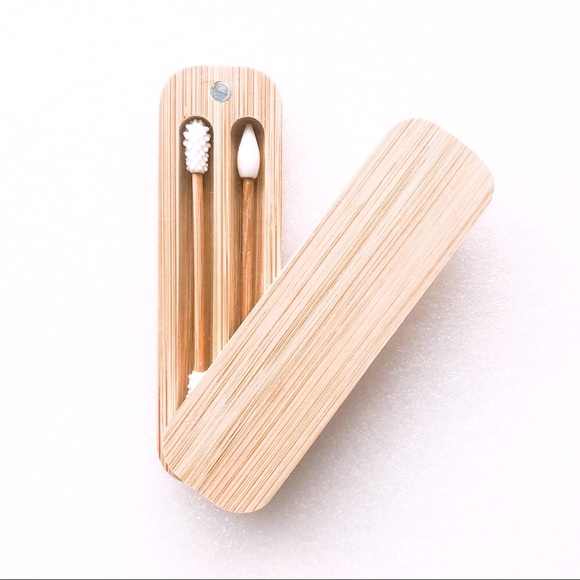Other - Reusable Bamboo Silicone Ear Buds - Zero waste